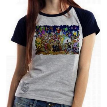 Imagem de Baby look blusa feminina ou Camiseta unissex Hanna Barbera personagens