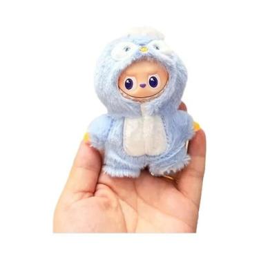 Imagem de Macacão De Pelúcia Baby Penguin Labubu 4.0 Para Bonecas Idol, 10cm, Ac