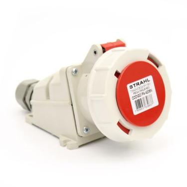 Imagem de Tomada Industrial de Sobrepor Negativa 3P+T 32A 380V Strahl