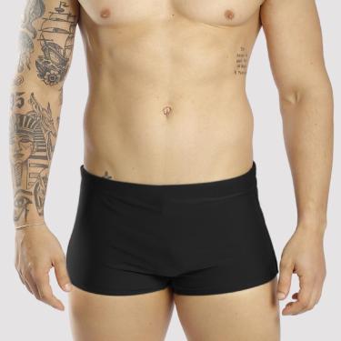 Imagem de Sunga Masculina Boxer Larga Adulto Lisa Moda Praia-Masculino