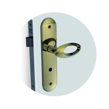 Imagem de Fechadura Banheiro Soprano Golf Open Oxidada