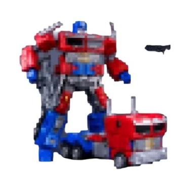 Imagem de Brinquedo Robô Transformável Mecha Para Crianças, Modelo De Carro Tanq