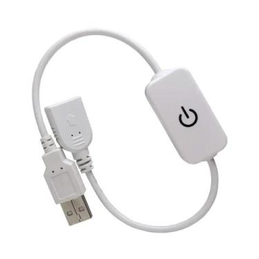 Imagem de Dimmer De LED USB 5V Com Botão Para Fitas De LED 5050 3528 2835 - Cont
