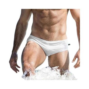 Imagem de Sunga Masculina Sexy De Cintura Baixa Para Praia - Moda Praia E Biquín