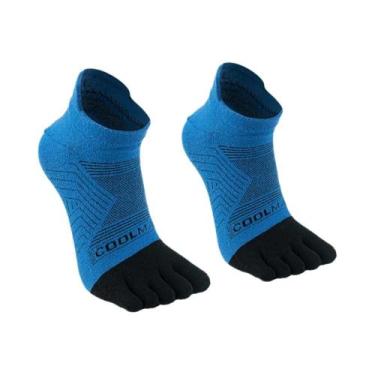Imagem de Meias Esportivas De Dedo Duplo Para Corrida, Finas, Respiráveis E De S