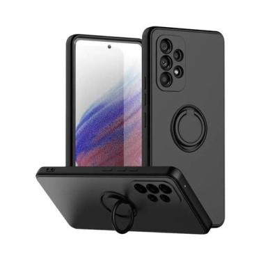 Imagem de Capa De Telefone Com Anel Magnético De Silicone Macio Para Samsung A54