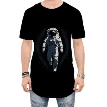 Imagem de Camiseta Longline Astronauta Espaço Espacial Estrelas 12 - Kasubeck St