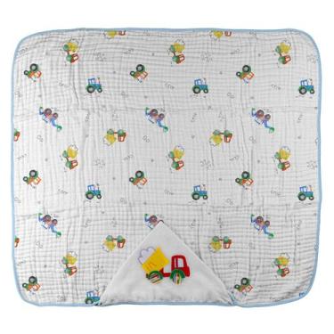 Imagem de Toalhão Soft Mais 3 Camadas de Fraldas 85cm x 1,05m Baby Joy, Meios de