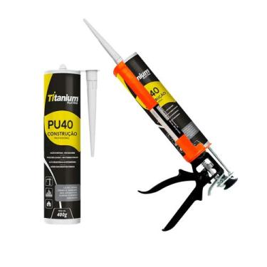 Imagem de Kit Aplicador Silicone Com Selante PU40 400g Starfer -