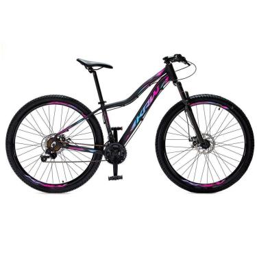 Imagem de Bicicleta KRW Aro 29 Alumínio 21 Velocidades MTB Shimano TZ Freio a Disco Suspensão Dia...