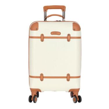 Imagem de Mala de Viagem Média Casual ABS Atena Rodas Duplas 360 Gash, Branco, M