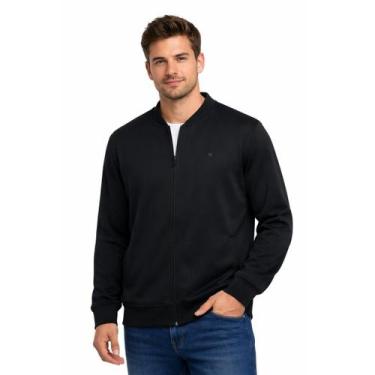 Imagem de Jaqueta Masculina Suplex Peluciada MMT Brand -, Preto, M