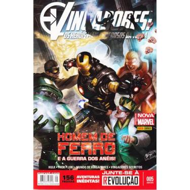 Imagem de Hq Marvel Vingadores Homem De Ferro Guerra Dos Aneis - V005 - Panini