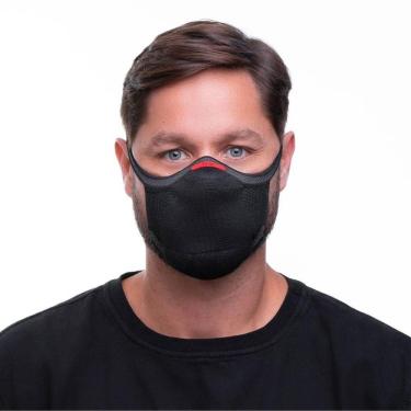 Imagem de Máscara de Proteção Fiber Reutilizável Tamanho 3 Preto