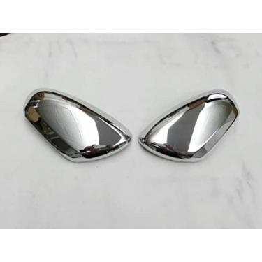 Imagem de GZBFTDH Protetor de cobertura de espelho retrovisor lateral automotivo, para MG ZS 2017-2020 Acessórios Peças de carro Porta Espelho retrovisor Capa protetora