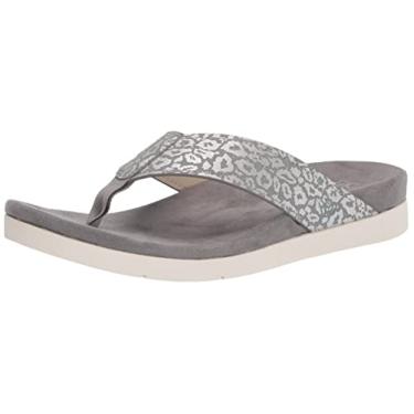 Imagem de Spenco Sandália feminina Yumi Candy Stripe, Pomba selvagem, 6 Wide