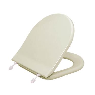 Imagem de Assento Sanitário Almofadado Astra Calypso Biscuit