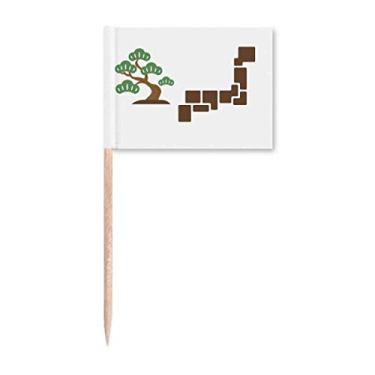 Imagem de Plant Tokyo Grows Green Japan Toothpick Flags Marker Topper Decoração de Festa
