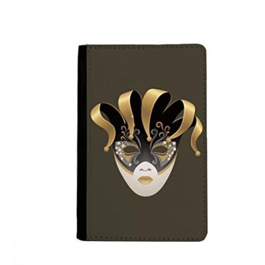 Imagem de Carteira Golden Head Happy Carnival Of Venice Porta-passaporte Notecase Burse Carteira Porta-cartões