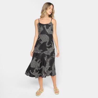 Imagem de Vestido Longo Hering Estampado Feminino