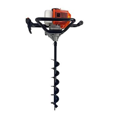 Imagem de Perfurador Solo a Gasolina 52cc 2,5HP com Broca 80x10cm Profissional FAK520PS Carbon Fak