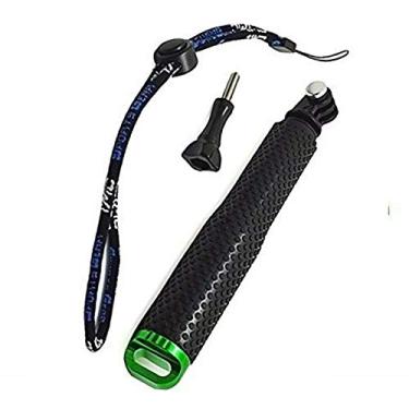 Imagem de Bastão Retrátil Prova D'água 18-48cm para GoPro Hero SJCam Xiaomi - Verde