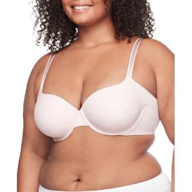 Imagem de Warner's Sutiã feminino Ra3061a com forro leve e confortável para as axilas com efeitos colaterais sem costura, Pétalas Blush, 34B