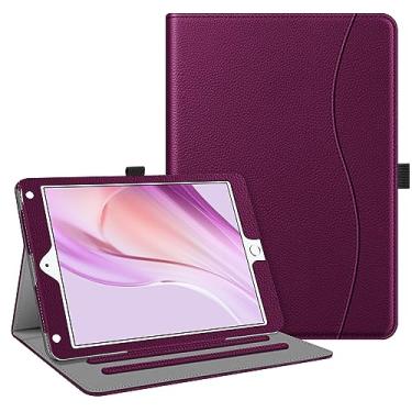 Imagem de Capa Fintie para iPad 9.7 2018 2017 / iPad Air 2 / iPad Air - [Proteção de canto] Capa fólio de visualização em vários ângulos com bolso, Auto Wake / Sleep para iPad 6ª / 5ª geração, iPad Air 1/2, Rox