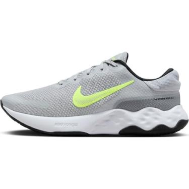 Imagem de Nike Tênis de corrida masculino Renew Ride 3, Cinza Lobo Volt, Cinza Fumê, Preto, 45