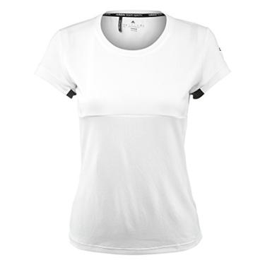 Imagem de Adidas Camiseta feminina T16 Climacool, Branco-preto, M