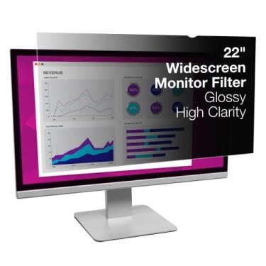 Imagem de 3M Filtro de privacidade de alta transparência para monitor widescreen de 22 polegadas (HC220W1B)
