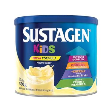 Imagem de Sustagen Kids Complemento Alimentar Sabor Baunilha - Lata 350G