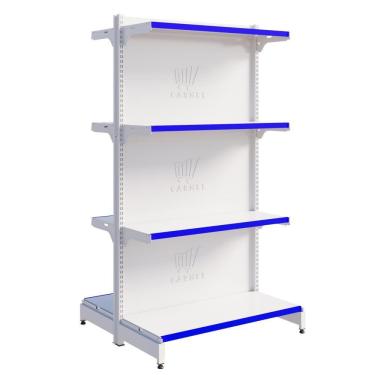 Imagem de Gôndola Fit Centro 1 Inicial 1,37m Farmácia Comercio - Amapá