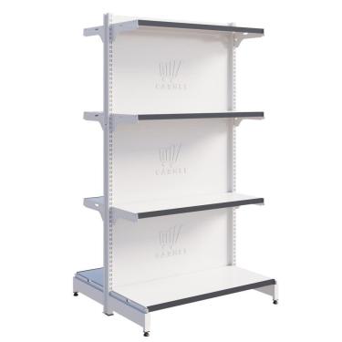 Imagem de Gôndola Fit Centro 1 Inicial 1,37m Farmácia Comercio - Amapá