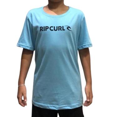 Imagem de Camiseta Rip Curl Juvenil New Icon KTE0415 A543 Azul-Masculino