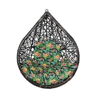 Imagem de Cadeira Balanço Gota Trama Fibra Sintética Luxo