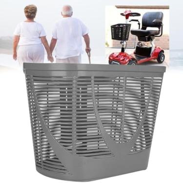 Imagem de Cesta de scooter de mobilidade moumouten-34x19x25cm cesta traseira de plástico cesta de scooter parte cesta de scooter substituição modificação de scooter de mobilidade