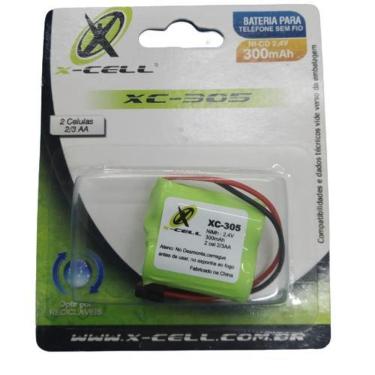 Imagem de Bateria Para Telefone Sem Fio Xc-305 X-Cell 300Mah
