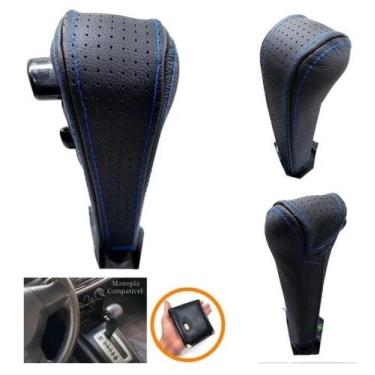 Imagem de Capa em Couro Manopla Câmbio Automático Mitsubishi Pajero TR4 Sport L2