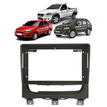 Imagem de Moldura Painel P/ Multimidia 9" Palio Weekend Siena El Strada 2012-202