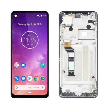 Imagem de Tela Lcd Display Frontal Touch Para Moto One Vision Nacional