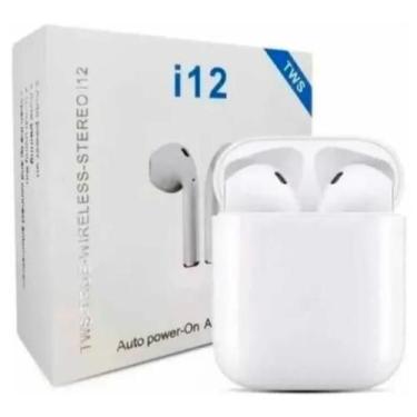 Imagem de Fone De Ouvido Colorido Bluetooth Sem Fio I12 Tws 5.0 Touch