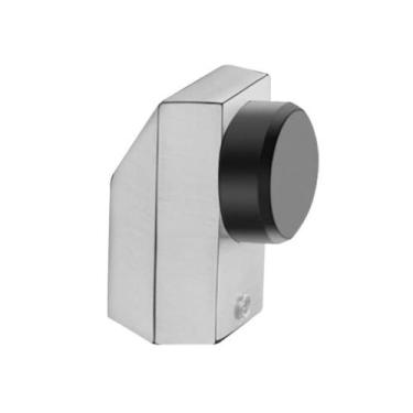 Imagem de Batente Porta Com Borracha Cpb-450 Escovado - ITALY LINE