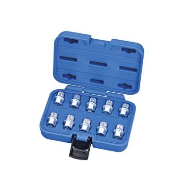 Imagem de Kauplus 10 peças porcas de porca, chave de trava de roda - conjunto de chaves de bloqueio de roda antirroubo para remoção de parafusos de porca de roda de carros