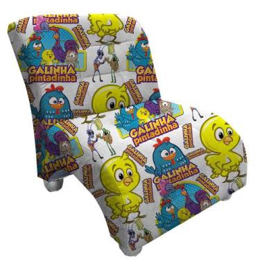 Imagem de Poltrona Infantil  Bia  Beatriz Decor - Beatriz Decor , GALINHA PINTAD