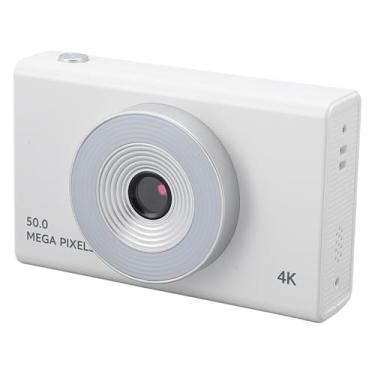 Imagem de Câmera Digital, Câmera Infantil HD 4K, Câmera Digital Com Zoom Digital 48MP 8X, Câmera Portátil Compacta CCD retrô Com Luz de Preenchimento para Estudantes Adolescentes Meninos