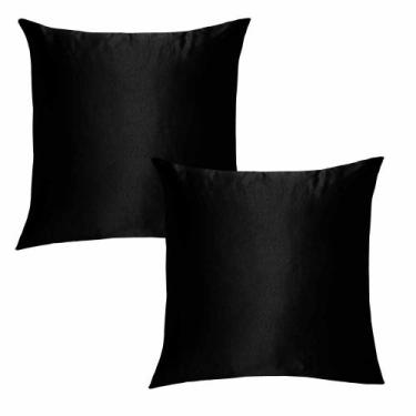 Imagem de Kit Capa de  Almofada Solaris  02 Peças Tecido Grosso 45cm x 45cm - Pa