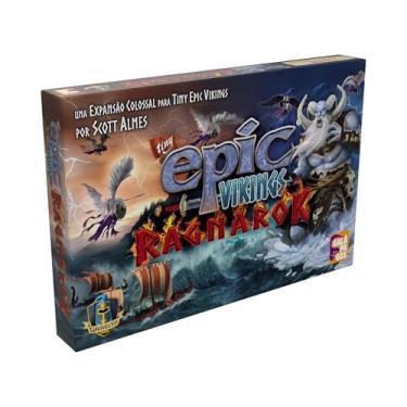 Imagem de Galápagos, Tiny Epic Vikings: Ragnarok (Expansão), Games, 14 anos, até 4 jogadores, partidas de até 60 min.