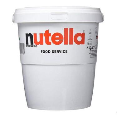 Imagem de Creme de Avelã Nutella Cremoso 3kg Balde - Ferrero