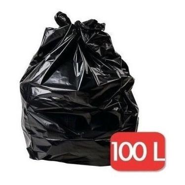 Imagem de Saco De Lixo 100 Litros Ultra-reforçado 100 Unid - Farotully - HIGIPAC